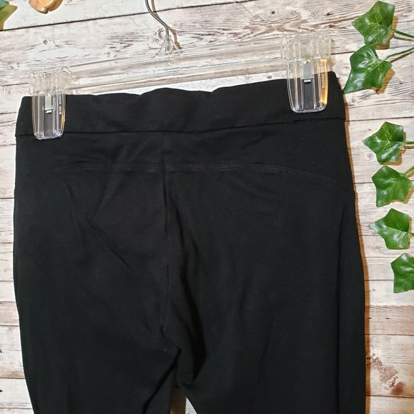 Ann Taylor Black Ponte Zip Pocket Leggings Pants AT Womens Dressy Business Work - Picture 5 of 6